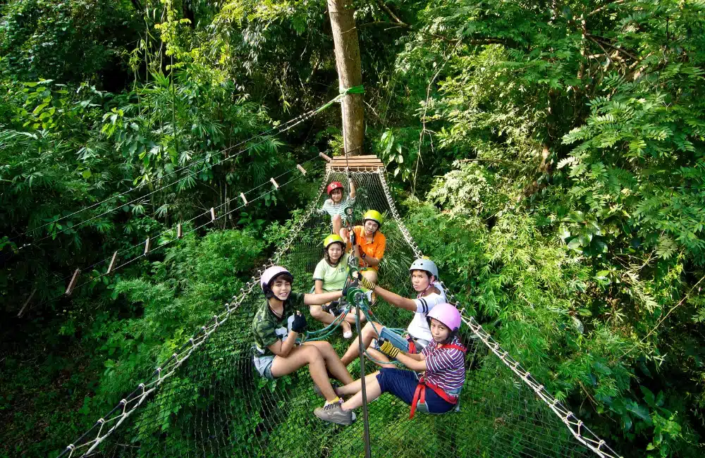 Tree-Top-Adventure-Park-กาญจนบุรี