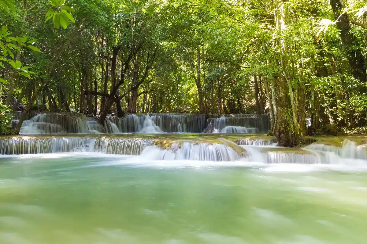 น้ำตกห้วยแม่ขมิ้น Huai Mae Khamin Waterfall